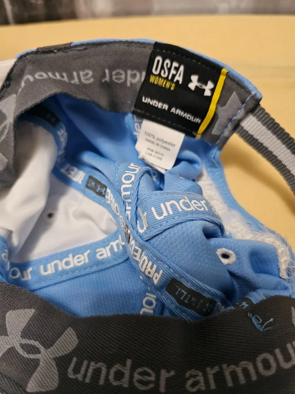 NWT Under Armour Heatgear Blue Womens Cap - One Size - Picture 6 of 6